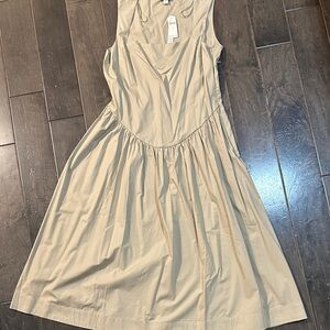 Maeve Beige Midi Dress